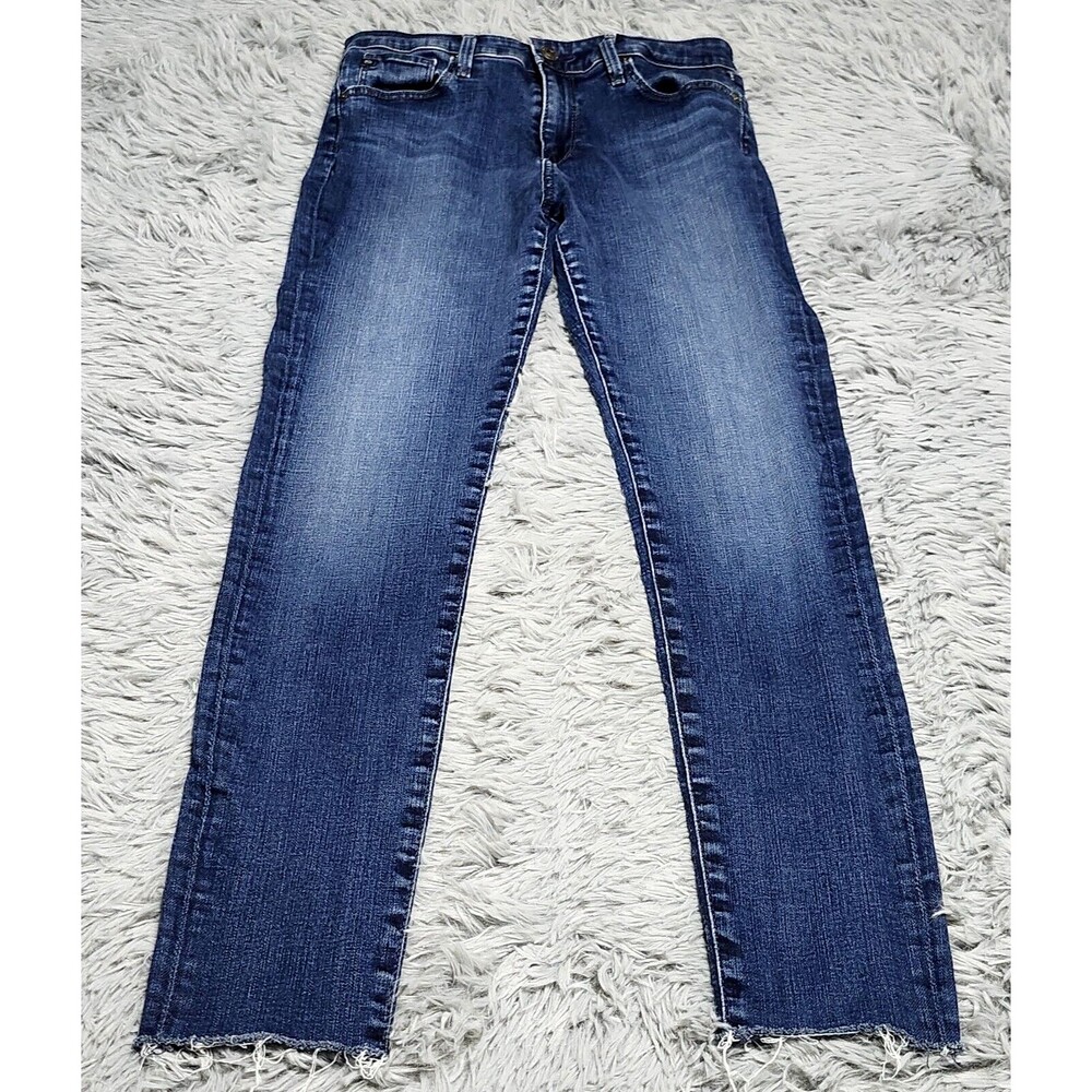 AG Adriano Goldschmied Jeans Womens 27R Cut Off Farrah‎ Skinny High Rise 28x28
